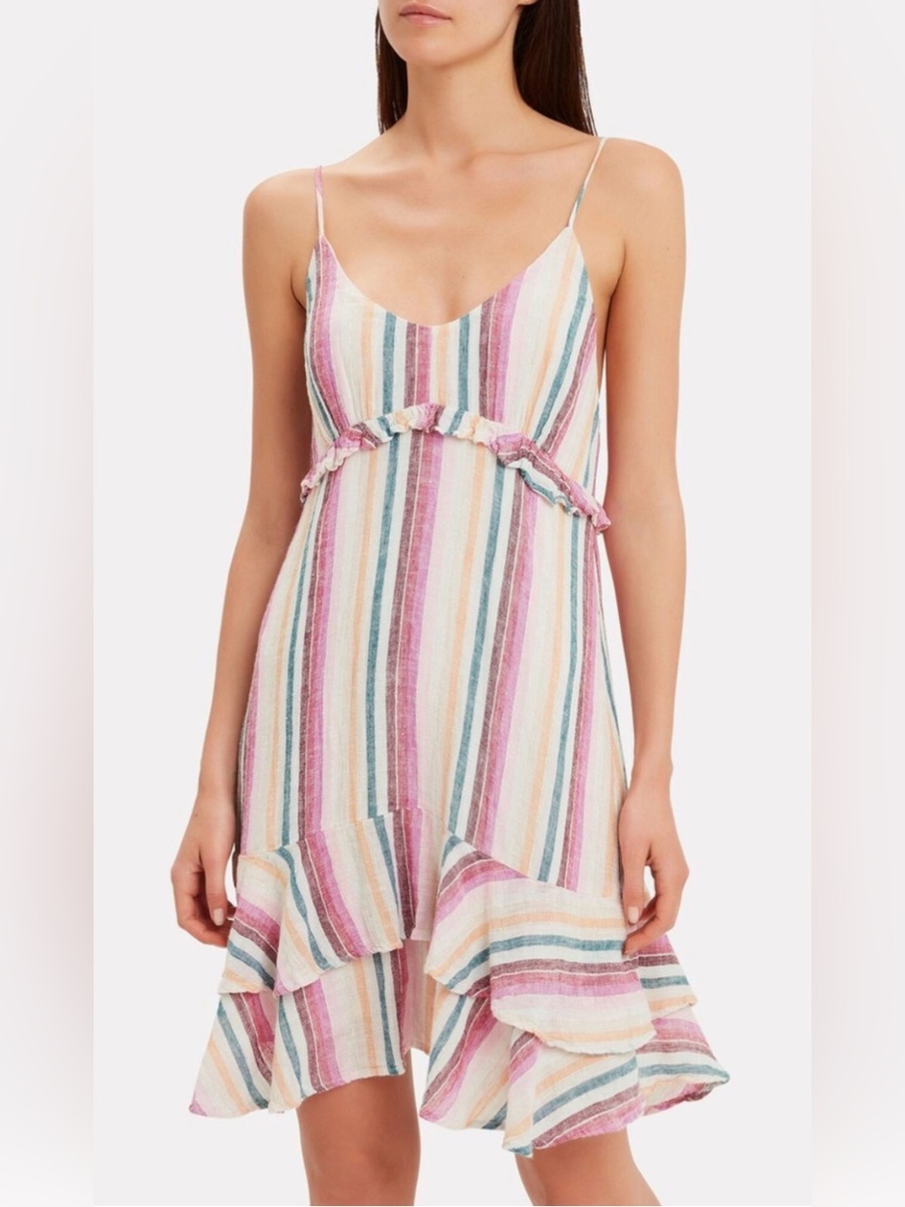 Rails Linen Blend Dress Retail $178